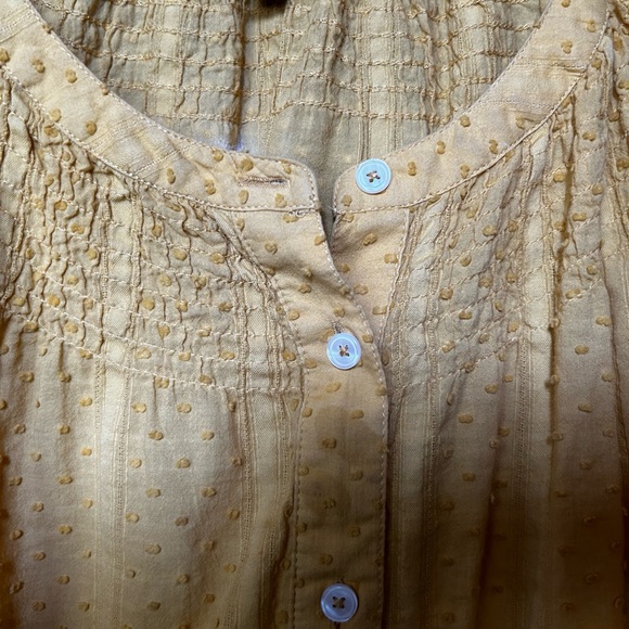 Talbots 2xp Cotton Dotted Swiss Too - Picture 4 of 9